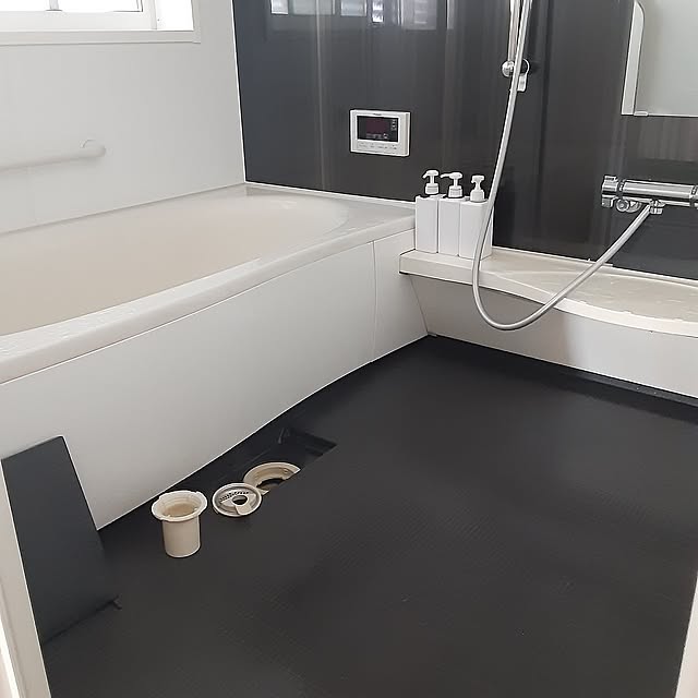 Bathroom,掃除,シンプルに,すっきり暮らす,必要なものだけで暮らす,きれいに保つ,水まわり掃除,6人家族,みえないとこもきれいに saosanの部屋