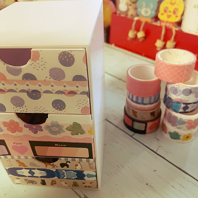 マスキングテープ,100均,ダイソー,Lounge ringoの部屋