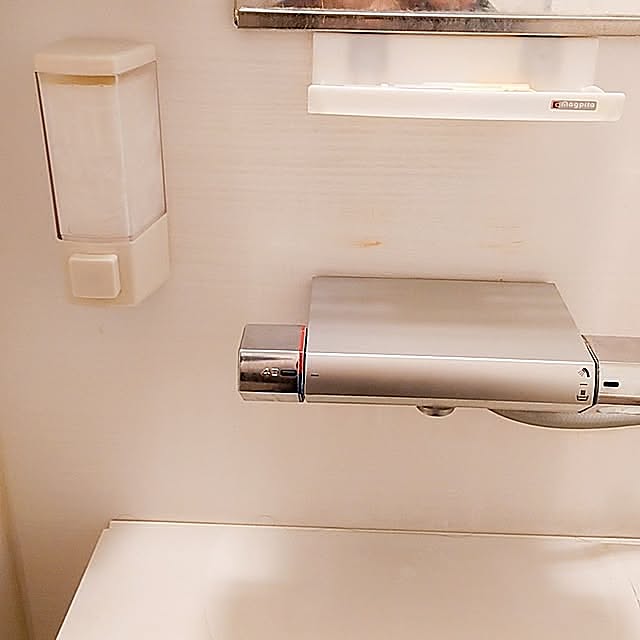 Bathroom,3COINS,ディスペンサー,ホワイトインテリア Mutsukiの部屋