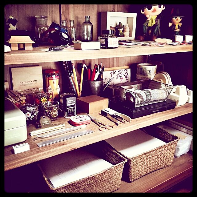 My Shelf,雑貨屋さん風,文房具 yukicoloreの部屋