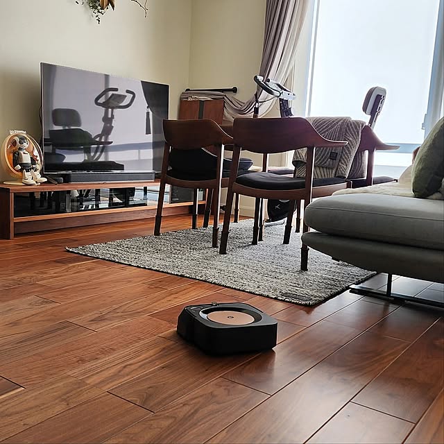 Lounge,家電,ブラーバジェットm6,ブラーバ,ブラーバのある生活,ブラーバなしの暮らしには戻れない,朝日ウッドテック,ロボットのいる生活,省力化 75の部屋