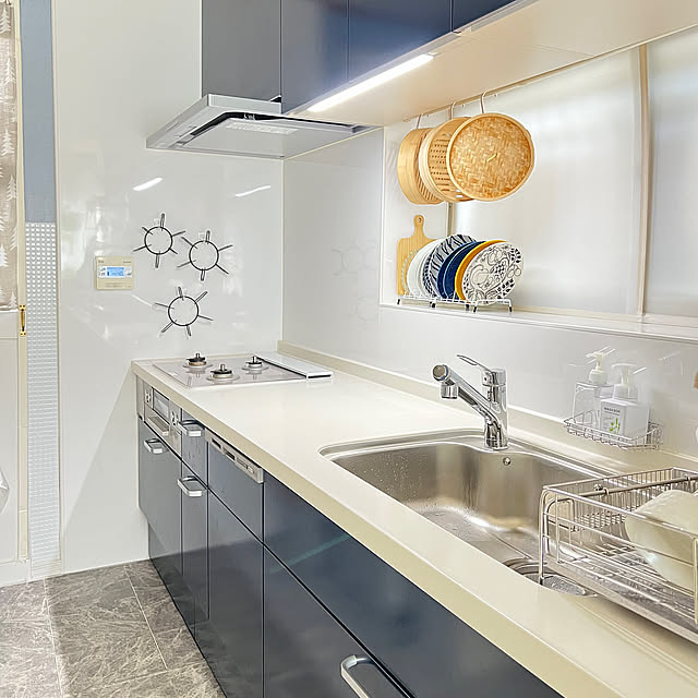 Kitchen,老後を考える,掃除しやすく,断捨離,キッチンリフォーム,フロアシート DIY,わが家のキッチン,DIY,セルフリフォーム,床リメイク,LIXIL yukarimamaの部屋