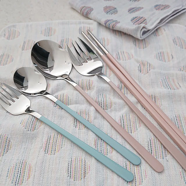 Kitchen,韓国雑貨,セリアのカトラリー,カトラリー,キッチンクロス,せまいおうち,見てくれてありがとうございます♡,セリア,セリアの雑貨,庶民的な家 yukkin29の部屋