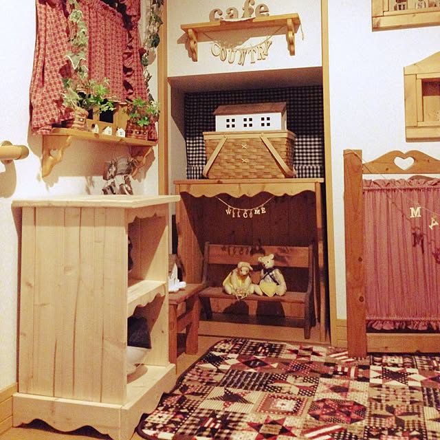 ほっこりレトロ☆アメリカンカントリースタイルのお部屋 | RoomClip