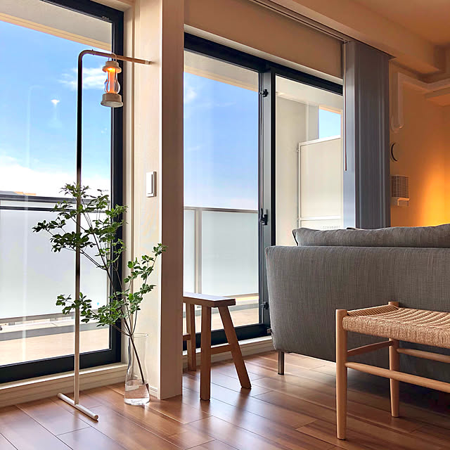 RoomClipショッピングで買ったモノ,ナチュラル,IKEA,山崎実業,バーチカルブラインド,アイラーセン,無印良品,北欧,Overview,ドウダンツツジ Ozuの部屋