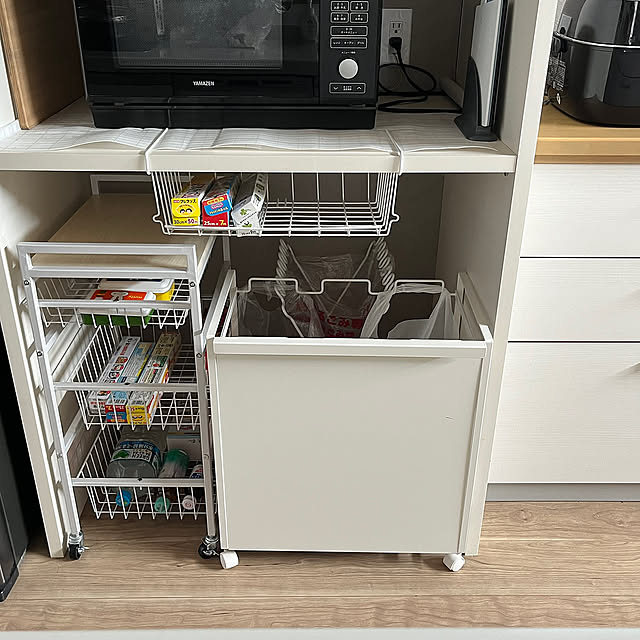 Kitchen,収納,キッチンワゴン,すっきり暮らす,タマリビング ake_h_mの部屋