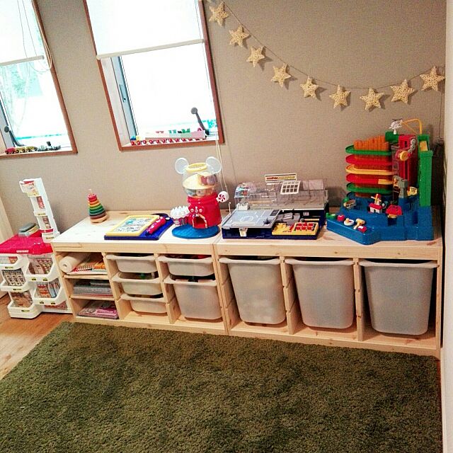 My Shelf,子どもと暮らす,子ども部屋,おもちゃ収納,IKEAの棚,IKEA収納,キッズスペース mamemackhamの部屋