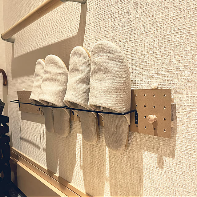 100均,DIY,セリア,Entrance,スリッパ収納 kichiroの部屋