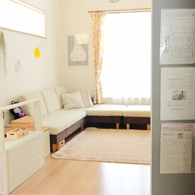 Lounge,すっきり暮らす,すっきりとした暮らし,シンプルライフ,リビング収納,ソファー,ダーリンクレメンタイン,北欧ナチュラル,北欧インテリア,書類整理,収納,整理整頓,こどものいる暮らし,シンプル myha1106の部屋