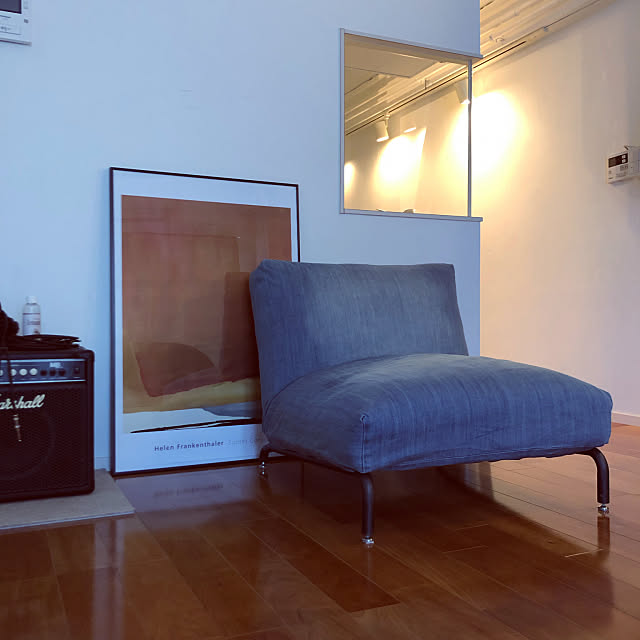 Lounge,subsclife・モニター,無印良品,一人暮らし,RODEZ chair ,journal standard Furniture,サブスク家具 edamameの部屋