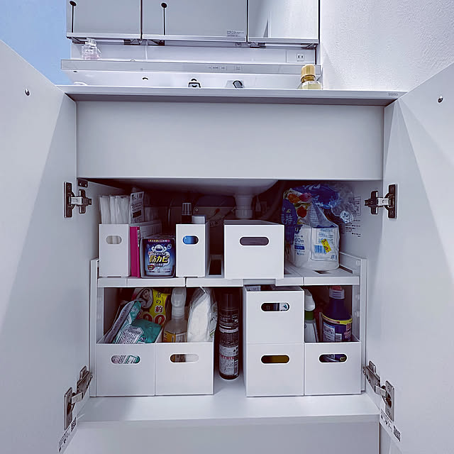 Bathroom,洗面台収納,洗面台下収納,洗面台,ニトリ,TOTO,TOTO 洗面台,オクターブ,TOTO オクターブ niuの部屋