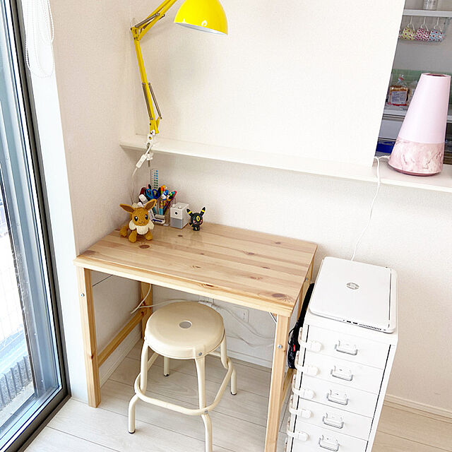 加湿器,Francfranc,折りたたみテーブル,無印良品,IKEA,My Desk ROMAの部屋