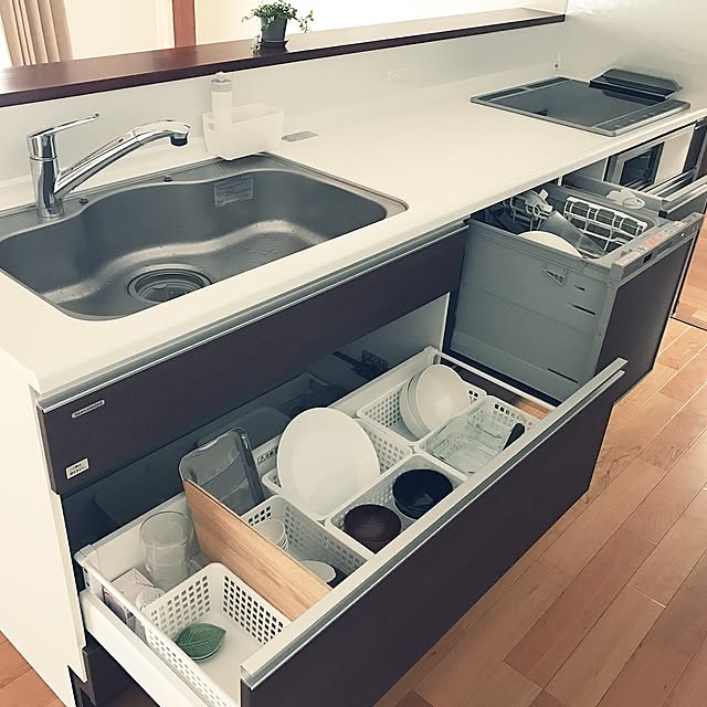 Kitchen,キッチン収納,キッチン,動線最高,ダイソー,セリア,お気に入り,ナチュラル,古民家リノベーション,入居後,シンデレラフィット,100均 yamachiの部屋