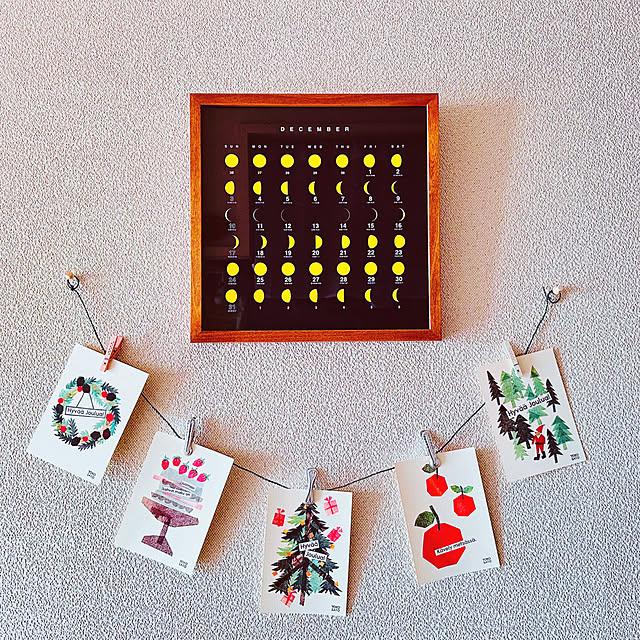 Kitchen,今年も残りわずか,ポストカード,和紙の貼り絵,ムーンカレンダー,クリスマス,癒しの空間,夫婦2人暮らし,マンション暮らし,大好きな物に囲まれて暮らす♡,大切なこと,訪問できなくてごめんなさい(ToT),なかなかコメント出来なくてごめんなさい。 usagi1201の部屋