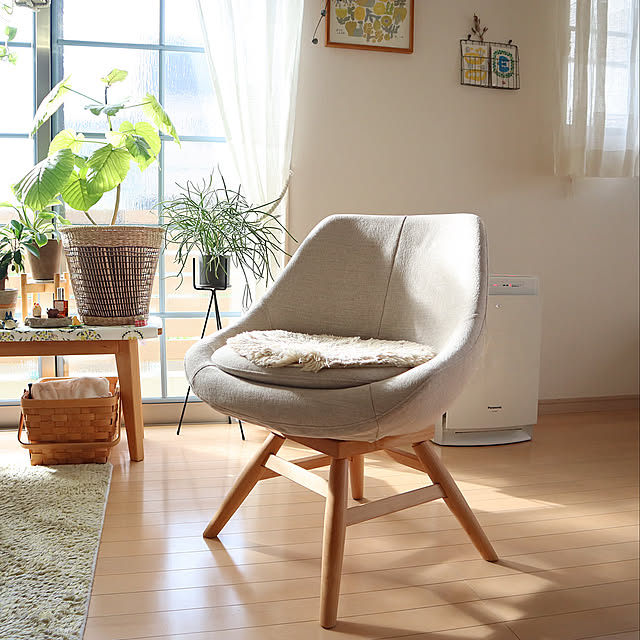 モモナチュラルの椅子,心地よい暮らし,ナチュラルな暮らし,シンプル,カフェ風インテリア,ナチュラル素材,ナチュラルインテリア,インテリア,愛用品,おうち時間,植物のある暮らし,On Walls natsumiの部屋