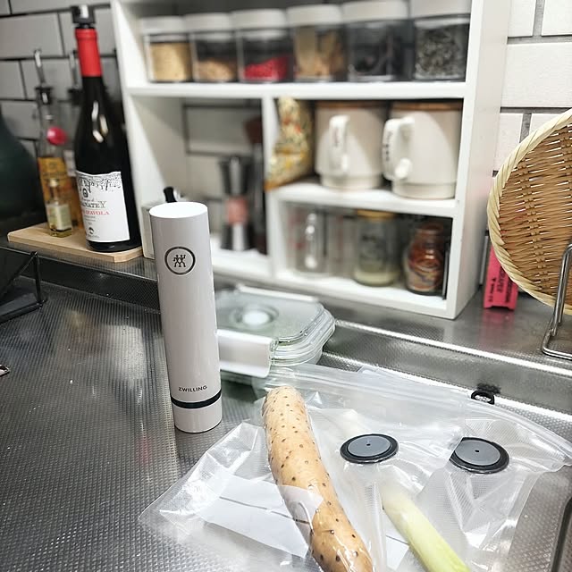 新生活,ツヴィリング真空,電動真空,真空保存容器,食材長持ち Maroの部屋