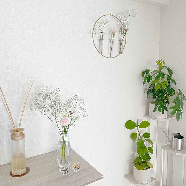花のある暮らし,シンプルな暮らしに憧れる,夫婦2人暮らし,ナチュラル,賃貸DIY,賃貸,インテリア,シンプルな暮らし,シンプルインテリア,DIY女子,北欧,お花が好き,賃貸でも諦めない！,賃貸アパート,ニトリ,くすみカラー,賃貸でも諦めない,賃貸マンション,お花,夫婦二人暮らし,原状回復DIY,ナチュラルインテリア,賃貸でも楽しく♪,賃貸インテリア,On Walls gxmxhomeの部屋