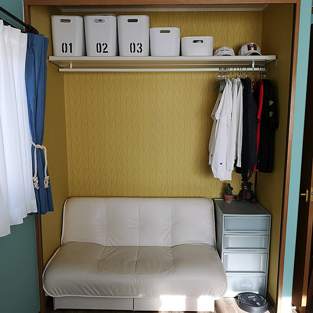 押入れ収納,DIY,収納,クローゼット,子どもの部屋,収納アイデア,暮らしを楽しむ,インスタ→and_a_plus,いつもいいねありがとうございます♡ and_a_plusの部屋
