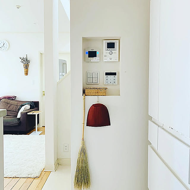 セット,観葉植物,窓,箒,はりみちりとり,いつもありがとうございます(ᵔᴥᵔ),ニッチ,My Desk,ナチュラルほうき mogの部屋