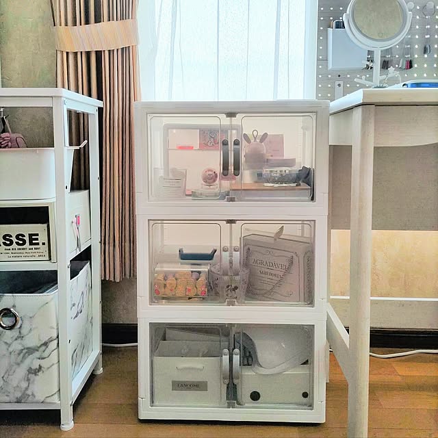 My Shelf,プチプラインテリア,ダイソー,セリア,デスク周り,シーリングスタンプ,折りたたみ,ネイル収納,コスメ収納,収納ケース,ストック収納,スリーピー reikaの部屋