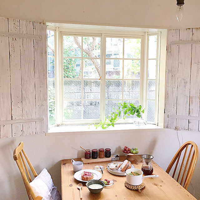 ダイニング,朝ごパン,DIY,My Desk asamiの部屋