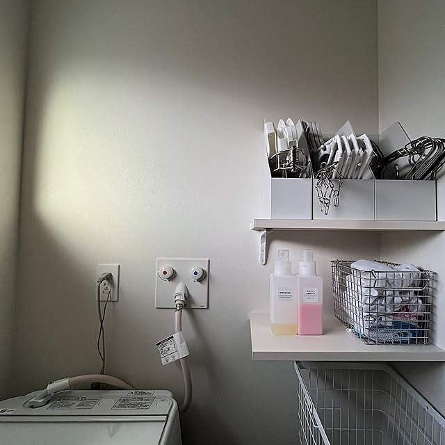 ランドリー収納,脱衣所収納,無印良品 yaの部屋