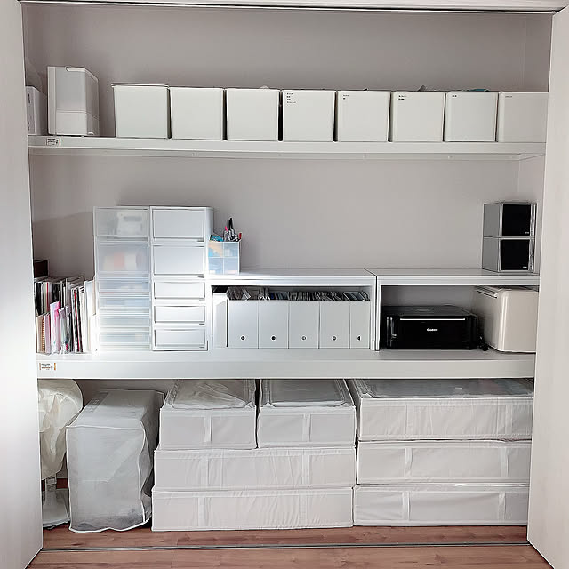無印良品,ニトリ,押入れ収納,IKEA,My Shelf p.tarooの部屋