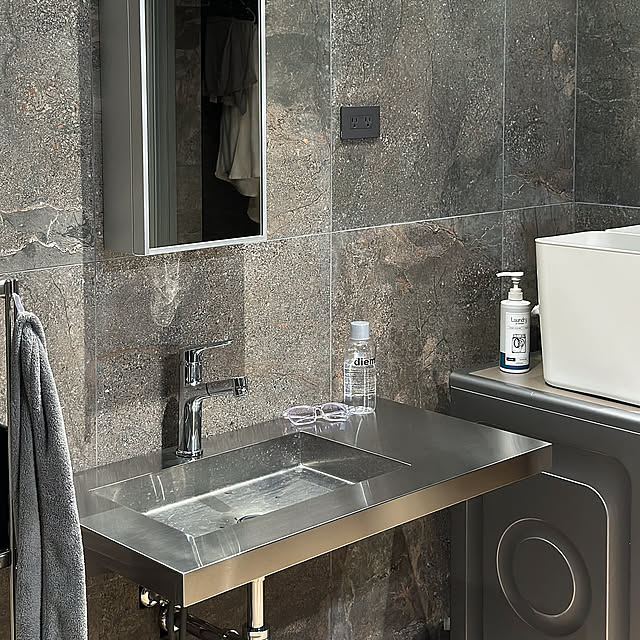 Bathroom,ミラタップ,ふたり暮らし,SO-STYLE,miratap,Panasonic 配電 iviachienの部屋