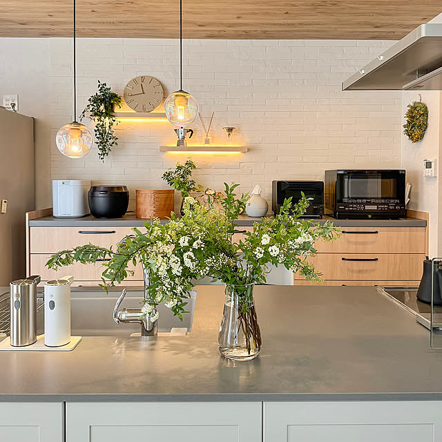 Kitchen,キッチンカウンター,ラクシーナ umiohouseの部屋