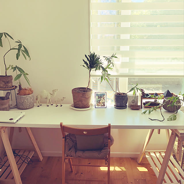 My Desk,仕事部屋,IKEAカタログ2019 makanatozionの部屋