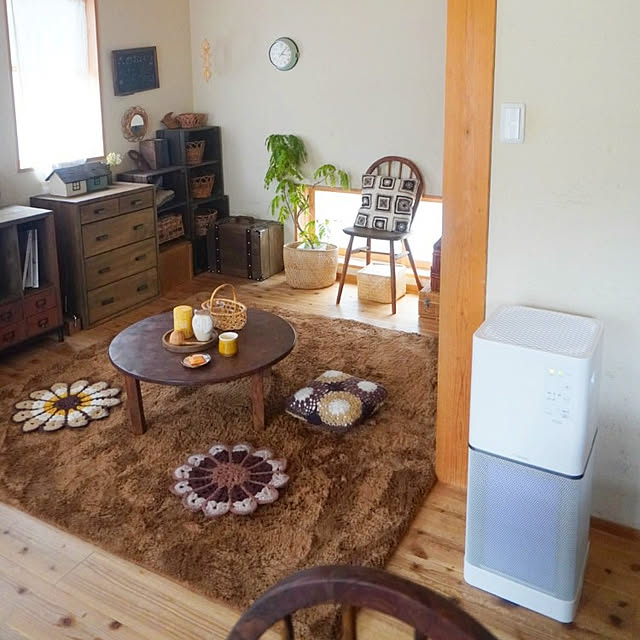 Lounge,家電,象印,おうち時間,心地良い暮らし,空気清浄機,インスタ→slow.life.works slow-lifeの部屋