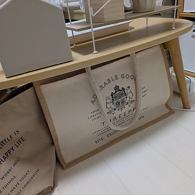 Overview,一人暮らし,6畳1K,6畳ワンルーム,ダイソー,スリーピー,インテリア初心者,プチプラで楽しむ,ナチュラルインテリア,KEYUCAティッシュケース,スリーコインズ,賃貸,雑貨大好き♡,ニトリ,ニトリのテーブル,防災対策,防災備蓄 akatsuki_naturalの部屋