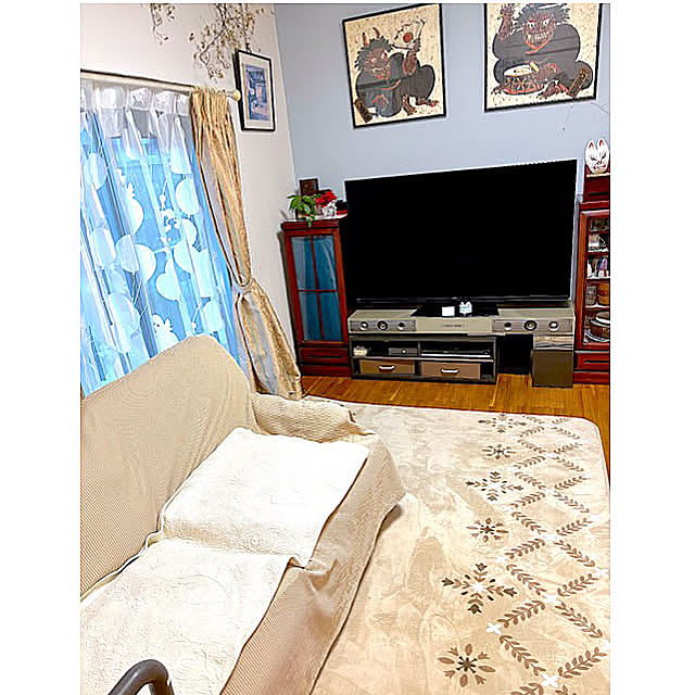 Lounge,ホットカーペットカバー,蓄熱ラグ,吸湿発熱ラグ,ふっくらウレタン入り保湿,Nウォームラグ,ニトリのラグ,ラグ syutmmの部屋