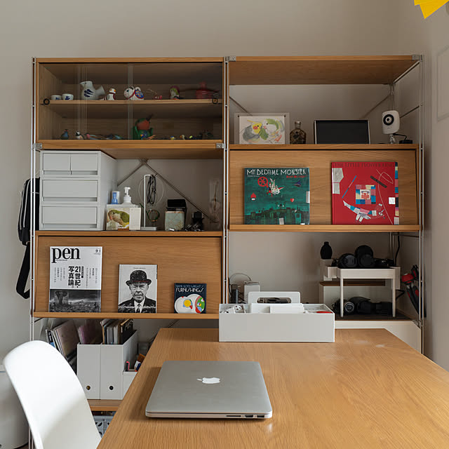 無印,シェルチェア,ワークスペース,My Shelf nono_worldの部屋