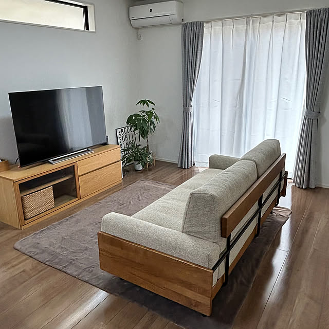 Lounge,unico ソファ,unico,無印良品 misuzuの部屋