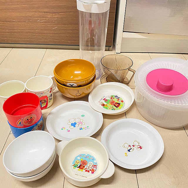 Kitchen,思い出の品,アンパンマン,もう使わない物,子ども用食器,捨て活 ayaの部屋