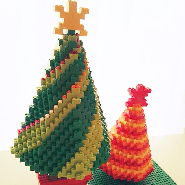 レゴ,LEGO,カラフル,クリスマス,クリスマスカラー,クリスマスツリー kazukiの部屋