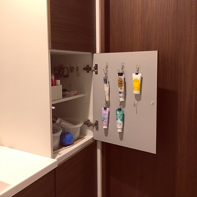 ブラウンインテリア,DIY,積水ハウス,My Shelf,吊り下げ収納 Moeの部屋