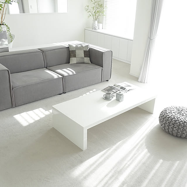 Lounge,モノトーン,白黒グレー,塩系インテリア,シンプルインテリア,シンプルモダン,収納,もたない暮らし,ミニマリスト,シンプルライフ,シンプル,インスタ→4696tuuli,モノトーンインテリア,MONOTONE,さしすせそのインテリア,ミニマム,持たない暮らし,さしすせその収納,ミニマル,観葉植物,ソファ,暮らしの一コマ tuuliの部屋