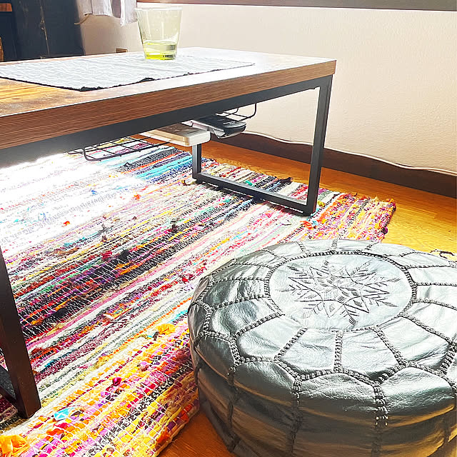 突っ張り棒,100均,リモコン収納,セリア,収納DIY,ニトリ,Lounge aoiの部屋