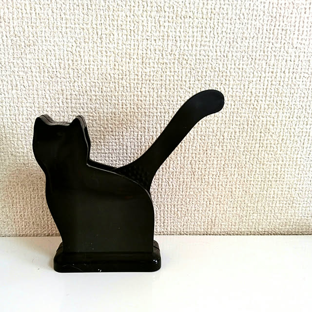 Kitchen,新商品買ったよ！,100均,ダイソー,ねこ,ネコ,黒猫,黒猫グッズ,しゃもじ,しゃもじ立て Viva-ADHD-Halの部屋