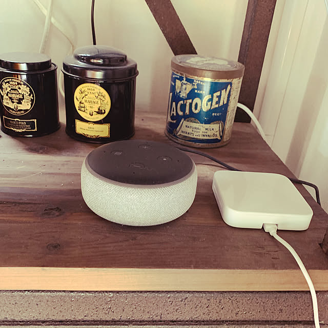 スマート家電,スマートスピーカー,スマートリモコン,Nature Remo,アレクサのある生活,エコードット,暮らしを変えたもの,My Shelf orange-toastの部屋
