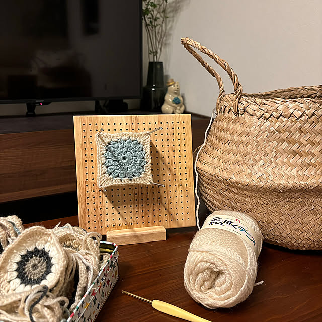 My Desk,わたしの休日のすごし方,癒し,ハンドメイド,手作り雑貨,かぎ編み,かぎ編み初心者 A.Iの部屋