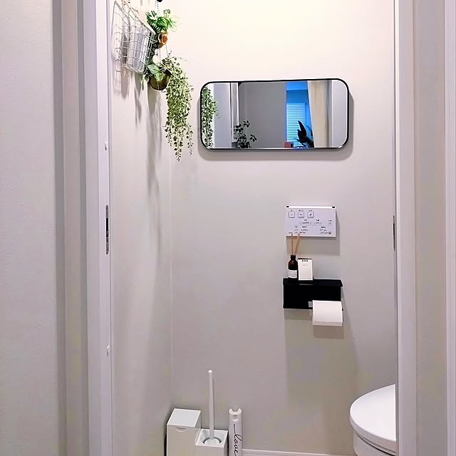 トイレのインテリア,フェイクグリーン herorinの部屋