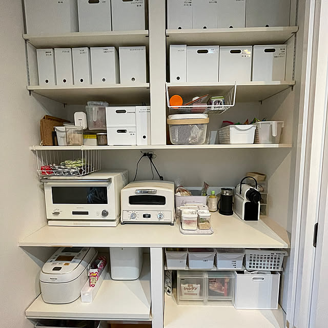 My Shelf,収納見直し,戸建て,背面収納 asasanの部屋