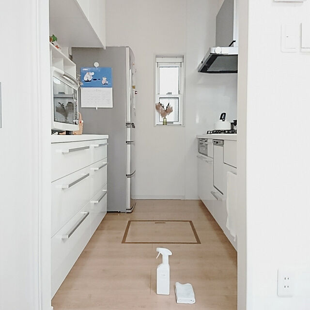 Kitchen,アムケトル,アルカリ電解水クリーナー,北欧雑貨,無印良品 壁に付けられる家具 yuko0131の部屋