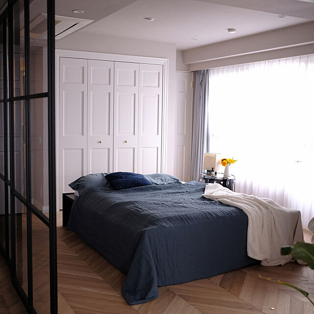 Bedroom,ACTUS(アクタス),海外インテリアに憧れる,海外インテリア,モールディング,クローゼット収納,クローゼット yukiko130の部屋