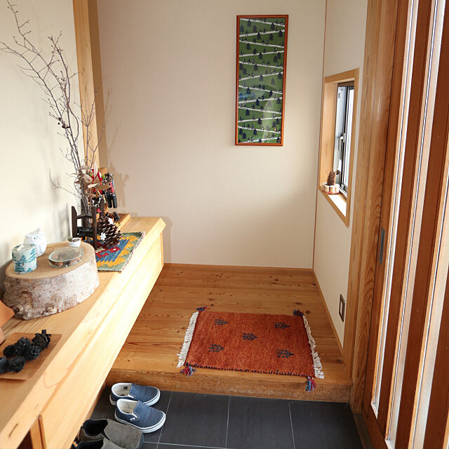 Entrance,木の家 makinenの部屋