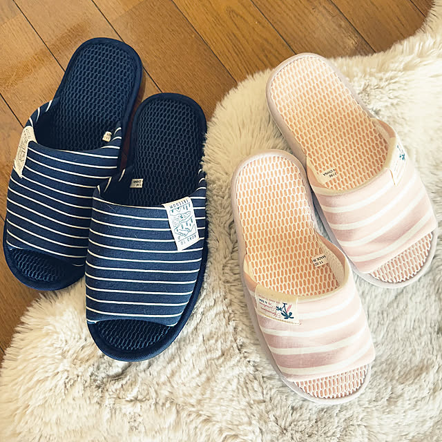 Entrance,しまむら FIBERDRY,しまむら スリッパ,すっきり暮らす,中古一戸建て,居心地良く♡,いつも笑顔で mieの部屋