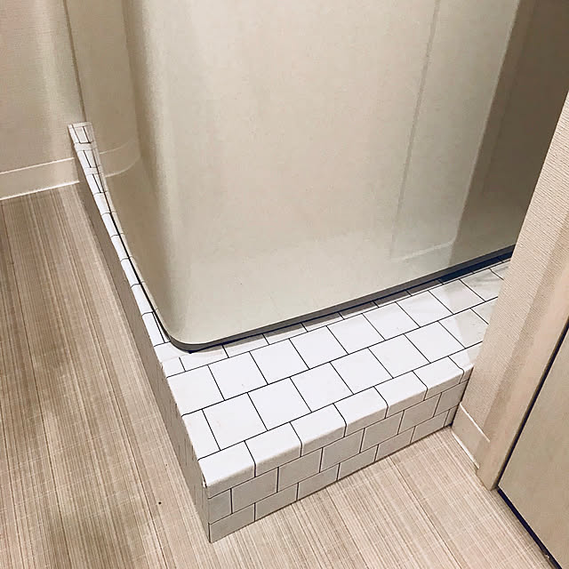 Bathroom,洗濯機パン隠し,洗濯機パンカバー,洗濯機まわり DIY Rio333の部屋